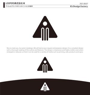 K'z Design Factory (kzdesign)さんのアパレルブランドのワンポイントロゴの作成への提案