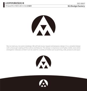 K'z Design Factory (kzdesign)さんのアパレルブランドのワンポイントロゴの作成への提案