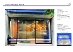 Atelier_C.Chiho (Atelier_C)さんの新規店舗のウィンドウのシールデザインへの提案