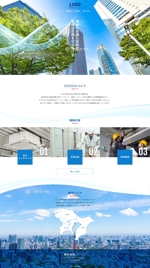 dot works (dot_works)さんの東京都の空調設備会社　TOPページ制作のみ（レスポンシブデザイン）への提案