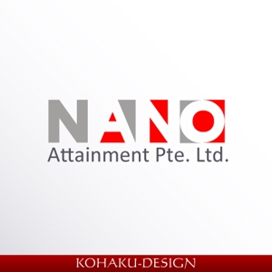 kohaku-designさんの「Nano Attainment Pte. Ltd.」のロゴ作成への提案