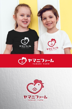 YOO GRAPH (fujiseyoo)さんの養鶏業（ブロイラー）『株式会社ヤマニファーム』のロゴへの提案
