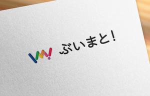 90 30 (hjue3)さんのスマホ向けVTuber関連ニュースアプリ用ロゴの制作依頼への提案