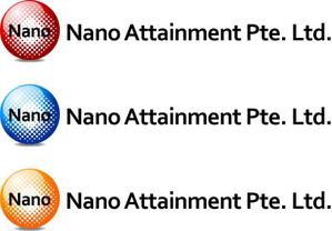 さんの「Nano Attainment Pte. Ltd.」のロゴ作成への提案