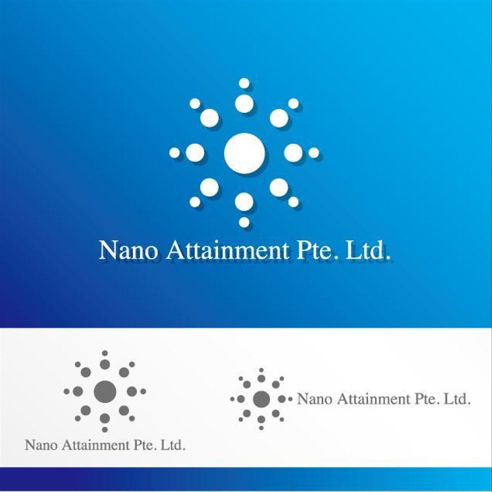 「Nano Attainment Pte. Ltd.」のロゴ作成