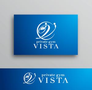 White-design (White-design)さんのパーソナルジム「private gym VISTA」のロゴへの提案