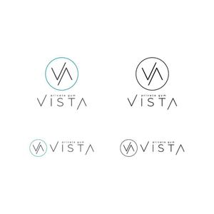 BUTTER GRAPHICS (tsukasa110)さんのパーソナルジム「private gym VISTA」のロゴへの提案