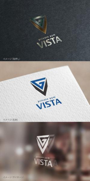 mogu ai (moguai)さんのパーソナルジム「private gym VISTA」のロゴへの提案