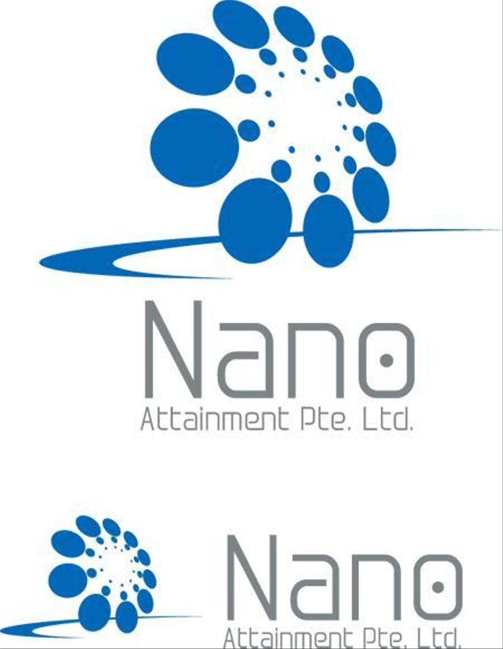 「Nano Attainment Pte. Ltd.」のロゴ作成