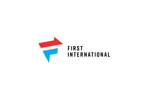 GRAPHGRAMさんの貿易商社「株式会社ファーストインターナショナル」のロゴへの提案