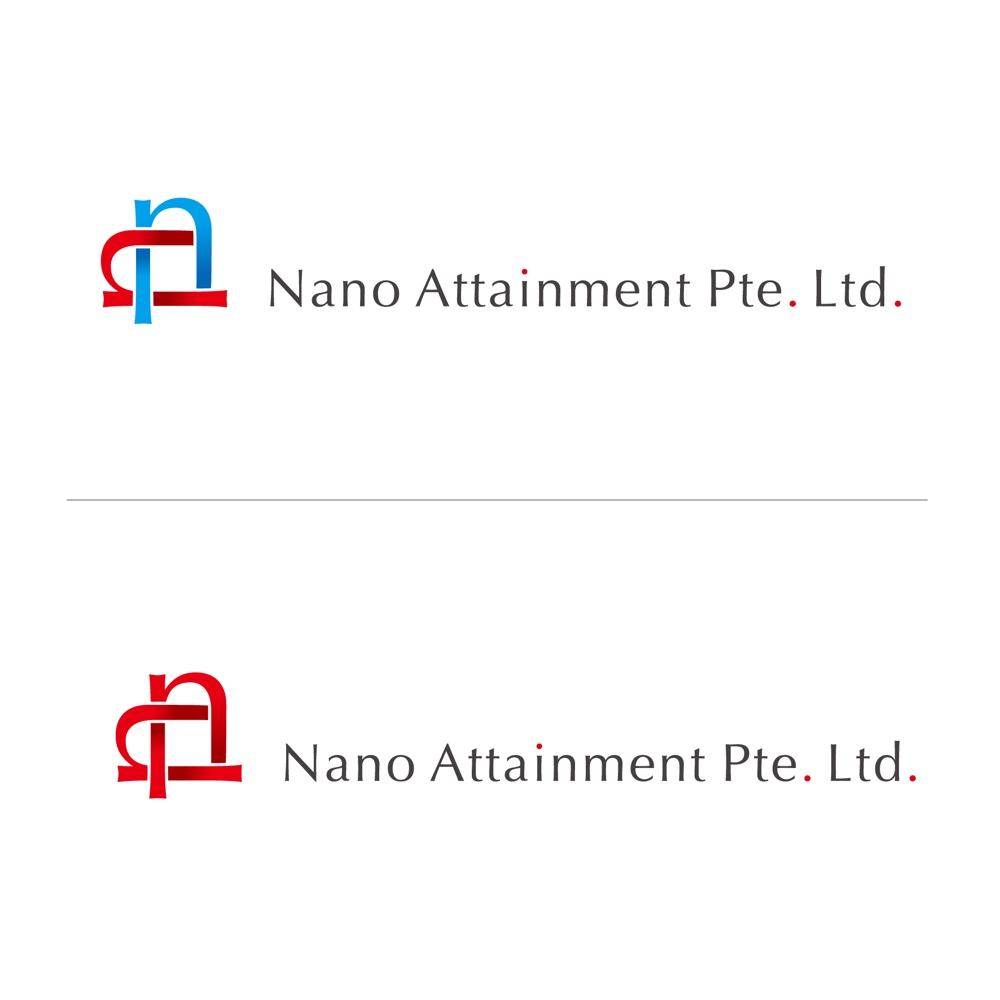 「Nano Attainment Pte. Ltd.」のロゴ作成