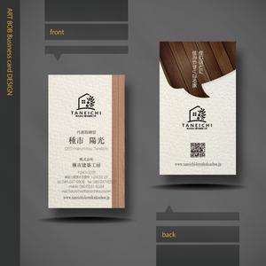 ART BOB (BOB-Workshop)さんの名刺デザインへの提案