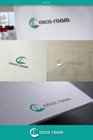 coco design (tomotin)さんの不動産店舗　「coco room 」のロゴへの提案