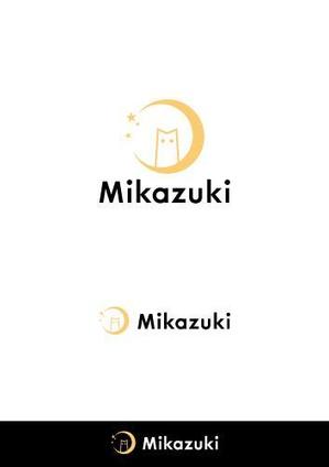 ヘブンイラストレーションズ (heavenillust)さんの動物病院プロデュース型トリミングサロン・ペットホテル　「Mikazuki」のロゴへの提案