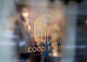 Kaito Design (kaito0802)さんの不動産店舗　「coco room 」のロゴへの提案