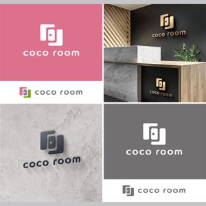 SSH Design (s-s-h)さんの不動産店舗　「coco room 」のロゴへの提案