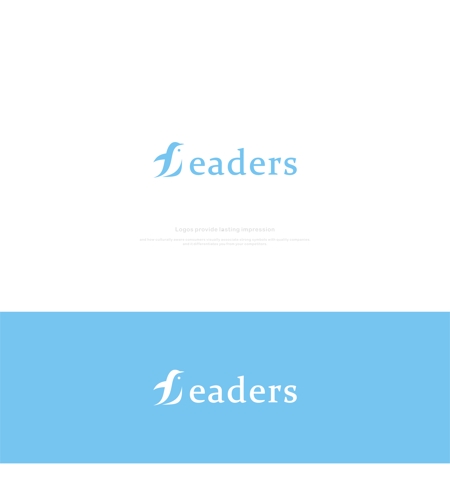 はなのゆめ (tokkebi)さんの芸能事務所「Leaders」のロゴへの提案