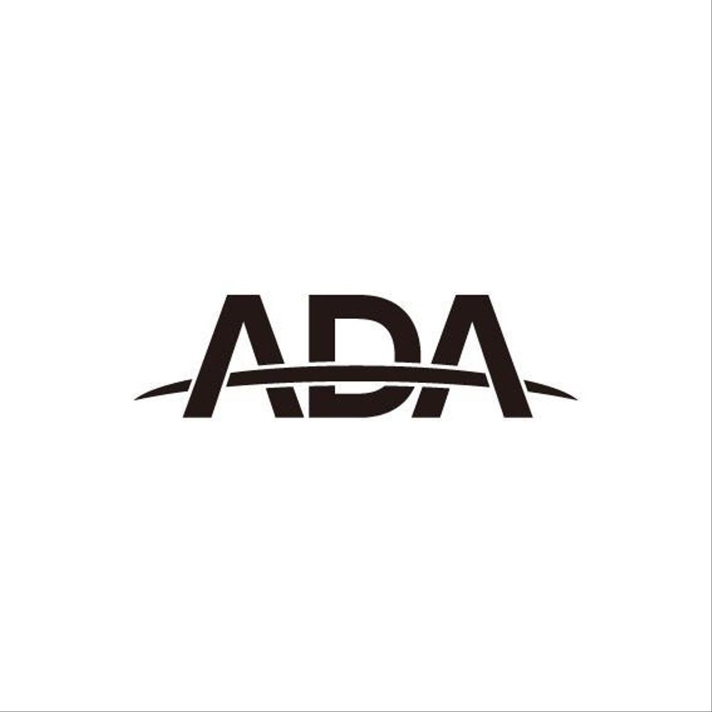 「ADA」のロゴ作成（商標登録なし）
