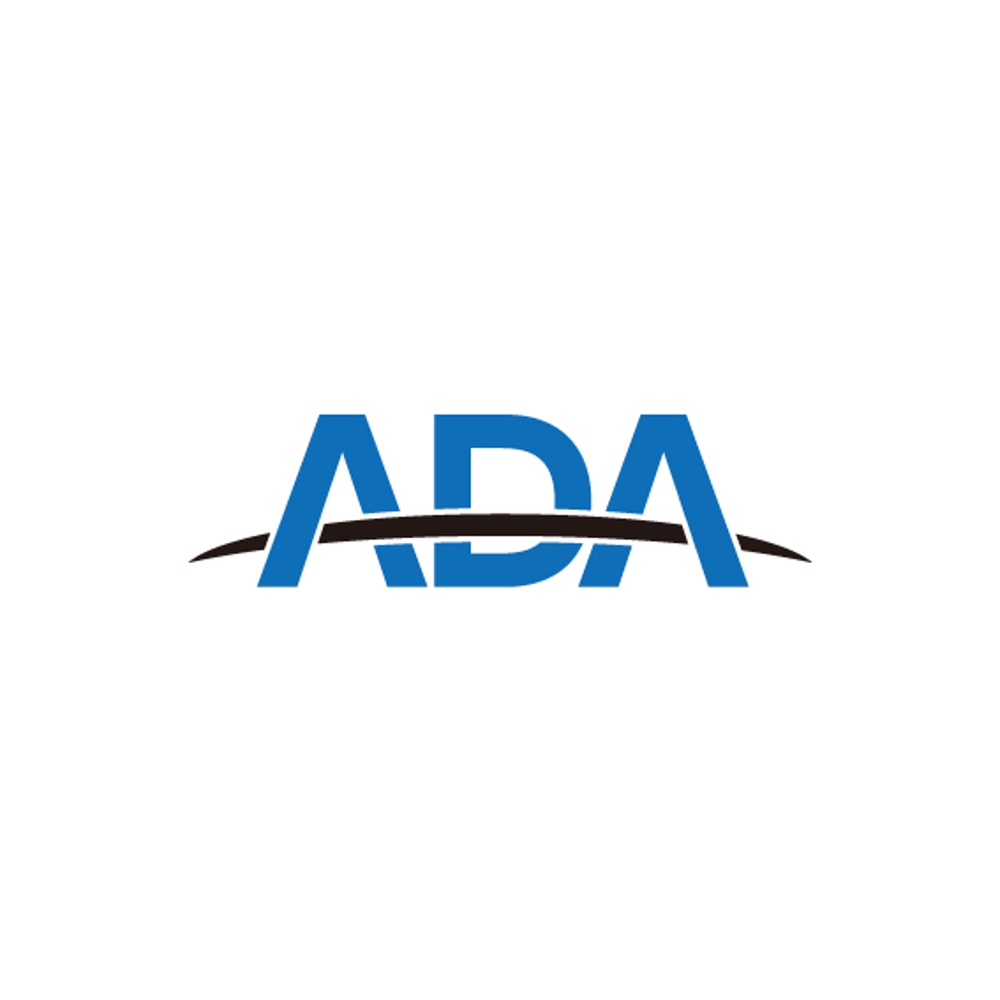 「ADA」のロゴ作成（商標登録なし）