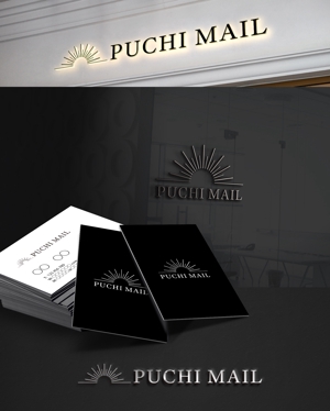 D.R DESIGN (Nakamura__)さんの高級飲み屋街 ラウンジ【puchi mail】のロゴへの提案