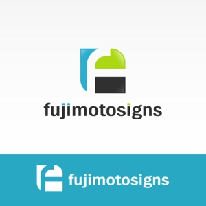 m-spaceさんの「fujimotosigns　フジモトサインズ」のロゴ作成への提案