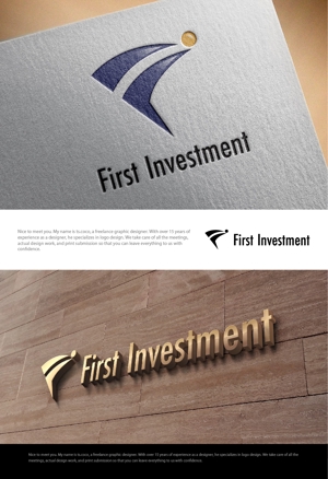 ts.coco (ts_coco21)さんのFirst Investment のロゴへの提案