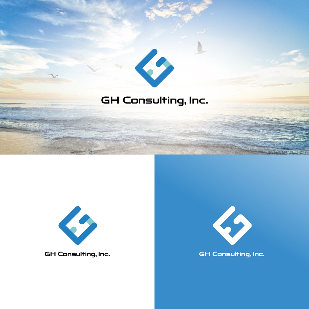 GHコンサルティングの「GH Consulting」のロゴ