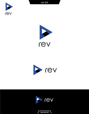 queuecat (queuecat)さんのNPO法人「rev」のロゴへの提案