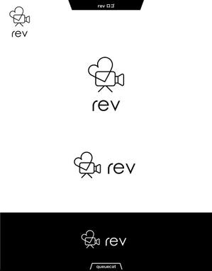 queuecat (queuecat)さんのNPO法人「rev」のロゴへの提案