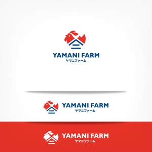 オーキ・ミワ (duckblue)さんの養鶏業（ブロイラー）『株式会社ヤマニファーム』のロゴへの提案