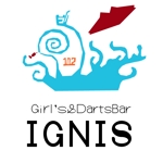 agmmgw (agmmgw)さんのGirl's&Darts Bar IGNIS のロゴ作成への提案