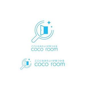 Bbike (hayaken)さんの不動産店舗　「coco room 」のロゴへの提案