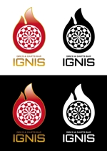 m_flag (matsuyama_hata)さんのGirl's&Darts Bar IGNIS のロゴ作成への提案