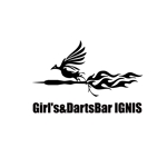 fujio8さんのGirl's&Darts Bar IGNIS のロゴ作成への提案