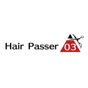 BEAR'S DESIGN (it-bear)さんの美容室「Ｈａｉｒ　ｐａｓｓｅｒ　０３」のロゴ作成への提案