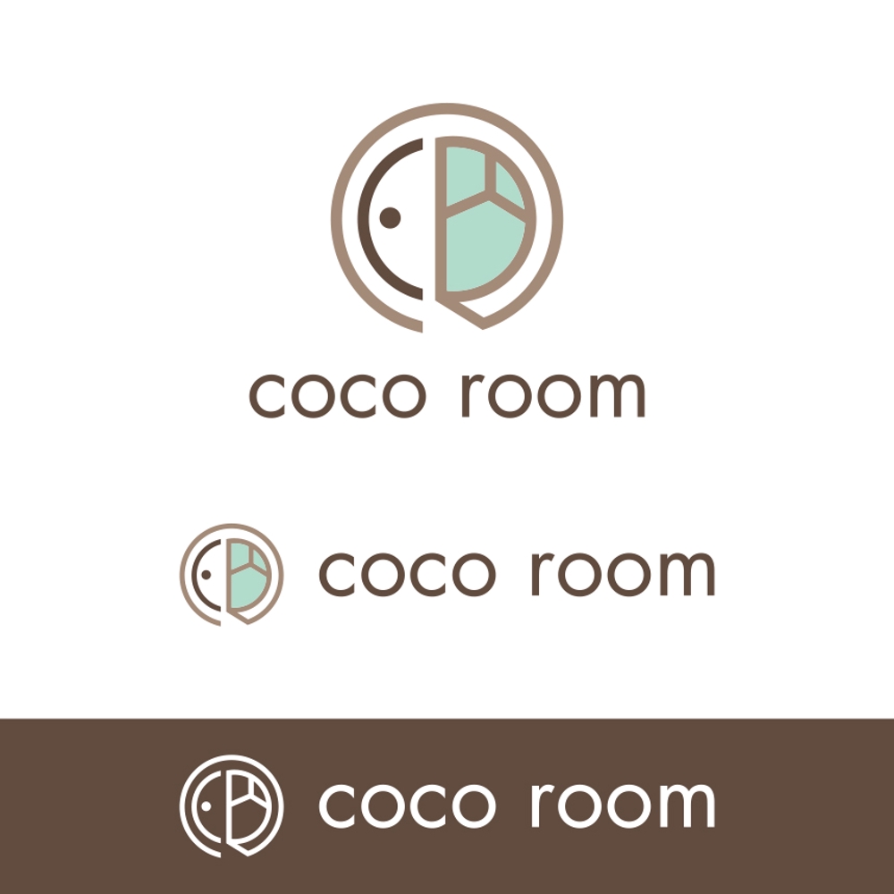 不動産店舗　「coco room 」のロゴ
