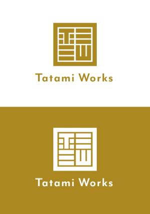 tinomata (tinomata0)さんのコワーキングスペース「Tatami Works」のロゴへの提案