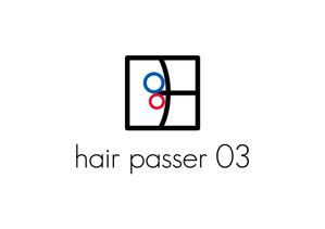 CSK.works ()さんの美容室「Ｈａｉｒ　ｐａｓｓｅｒ　０３」のロゴ作成への提案