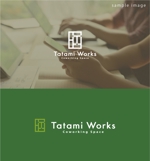 smoke-smoke (smoke-smoke)さんのコワーキングスペース「Tatami Works」のロゴへの提案