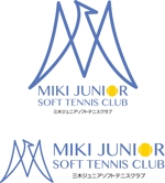 TRIAL (trial)さんの三木ジュニアソフトテニスクラブのロゴへの提案