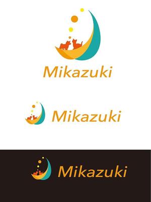 田中　威 (dd51)さんの動物病院プロデュース型トリミングサロン・ペットホテル　「Mikazuki」のロゴへの提案