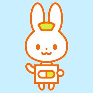 Cutiefunny (megu01)さんの調剤薬局「うさぎ薬局」のマスコットキャラクターへの提案