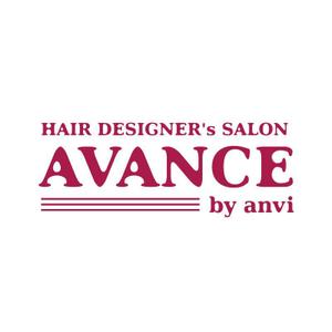 BEAR'S DESIGN (it-bear)さんの「HAIR DESIGNER's SALON  AVANCE  by  anvi」のロゴ作成への提案