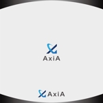 D.R DESIGN (Nakamura__)さんの建設会社  「株式会社AxiA」のロゴへの提案