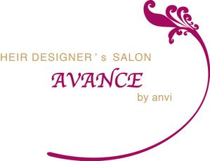 y0uxu0yさんの「HAIR DESIGNER's SALON  AVANCE  by  anvi」のロゴ作成への提案