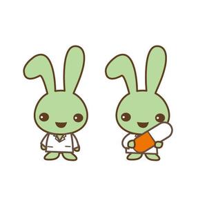 marukei (marukei)さんの調剤薬局「うさぎ薬局」のマスコットキャラクターへの提案