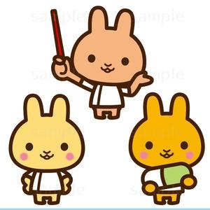 THE_watanabakery (the_watanabakery)さんの調剤薬局「うさぎ薬局」のマスコットキャラクターへの提案