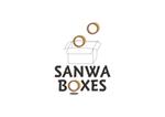 株式会社リバーストーン (rs_sales)さんのダンボールの会社「SANWA BOXES」のロゴへの提案