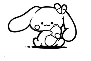 もぢゅるん (Wagashi_ham)さんの調剤薬局「うさぎ薬局」のマスコットキャラクターへの提案