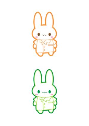 INK (INK1090)さんの調剤薬局「うさぎ薬局」のマスコットキャラクターへの提案
